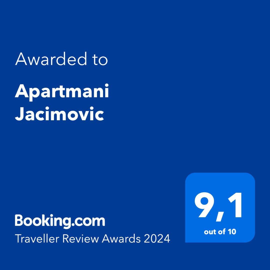Čanj Apartmani Jacimovic מראה חיצוני תמונה